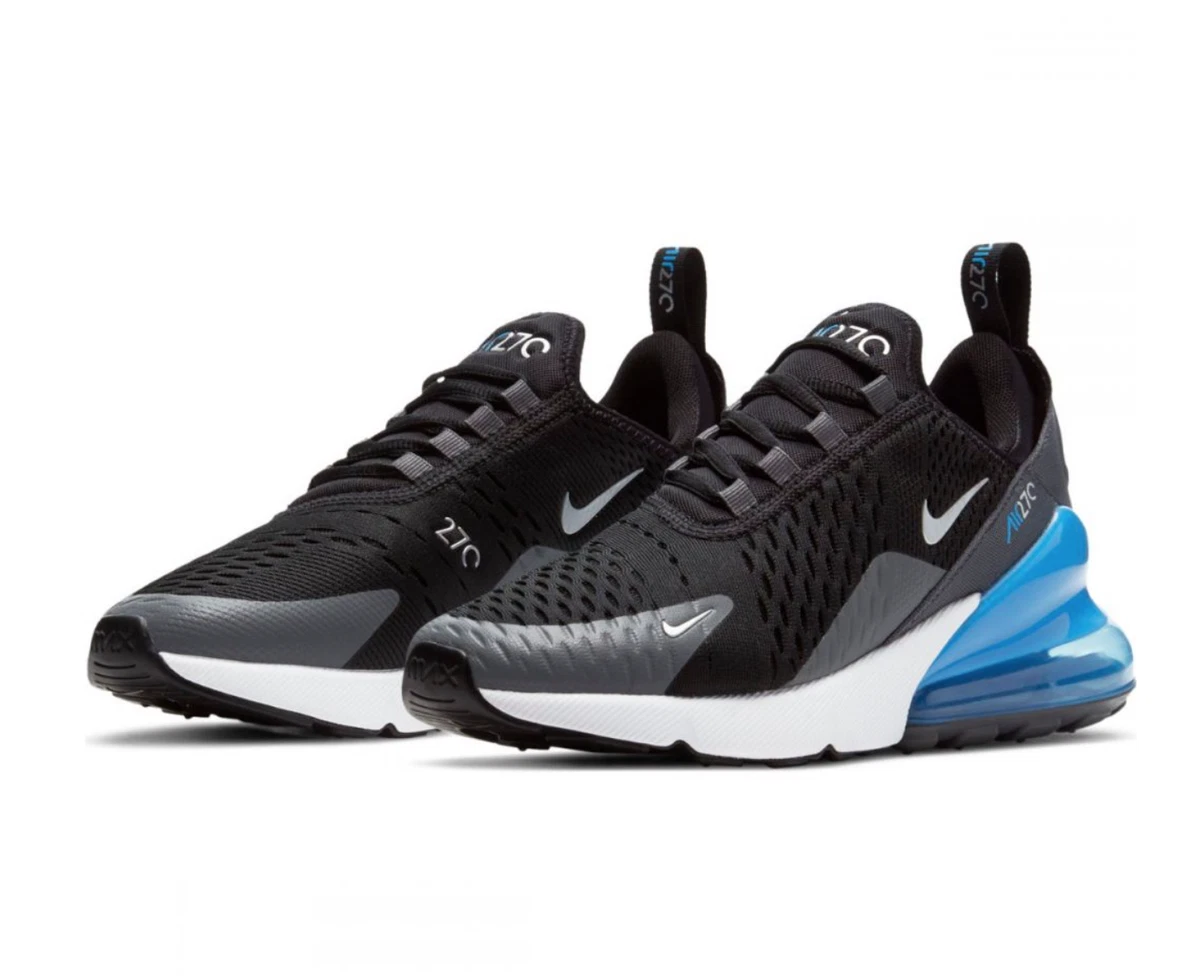 Nike 270 black photo clearance blue