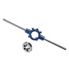 Round Die Stock Handle Wrench 1/2-28 UNEF Threading Die Fits M12-M16 Thread