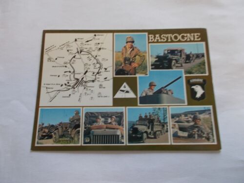 BELGIUM MILITARY BASTOGNE PATTON DRILL VIEWS AND RECONSTRUCTION PLAN - Picture 1 of 2