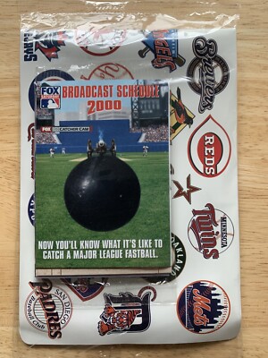 RARE 2000 Opening Day MLB Assorted Baseball Cards With Cardholder New In  Package