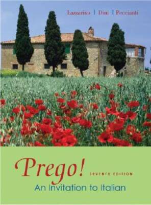 Prego An Invitation to Italian - Hardcover By Lazzarino, Graziana - GOOD