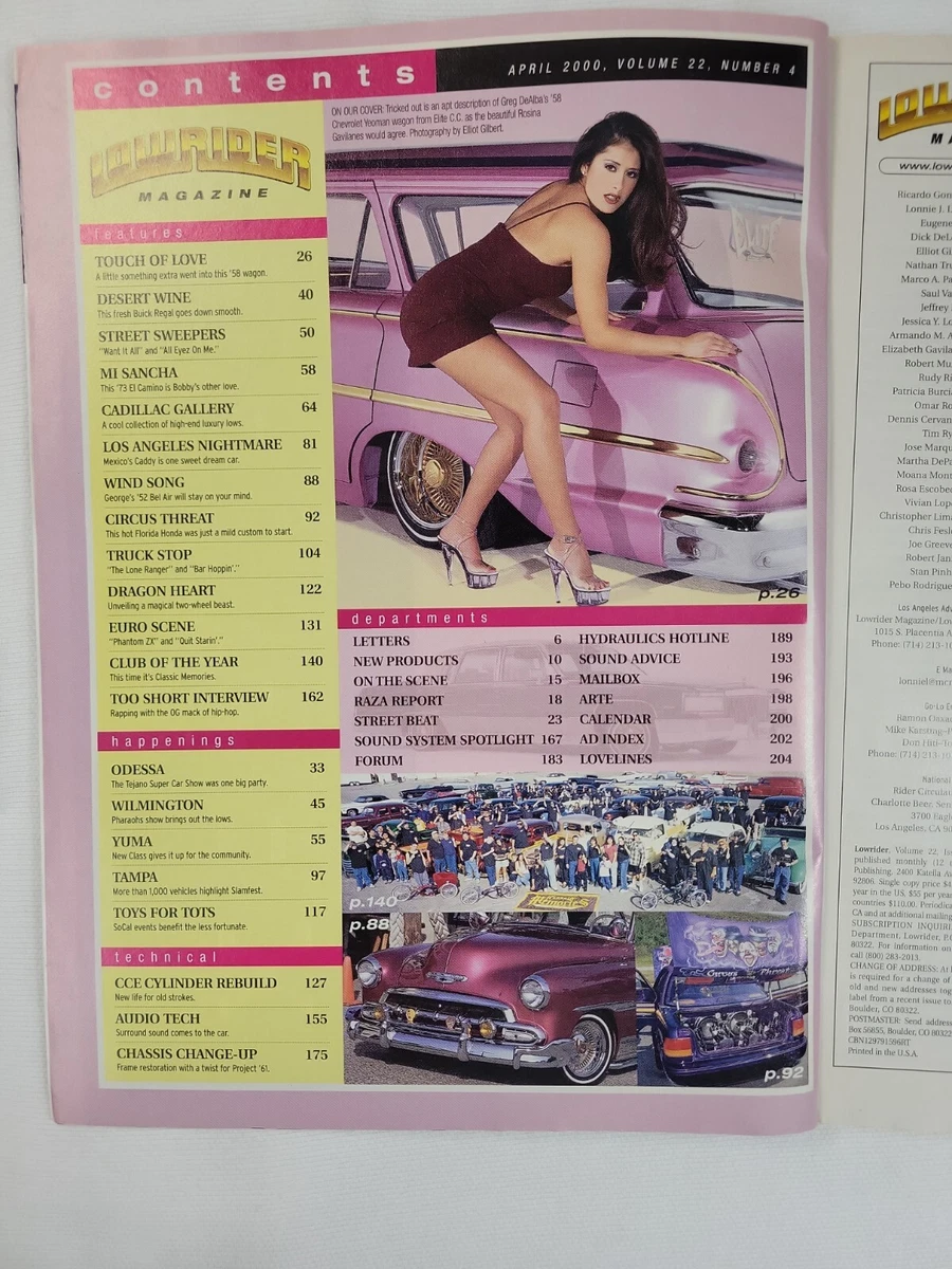 Lowrider Magazine - April 2000 | eBay
