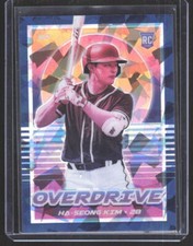 2021 Panini Chronicles #2 Ha-Seong Kim Overdrive Blue Ice #/25