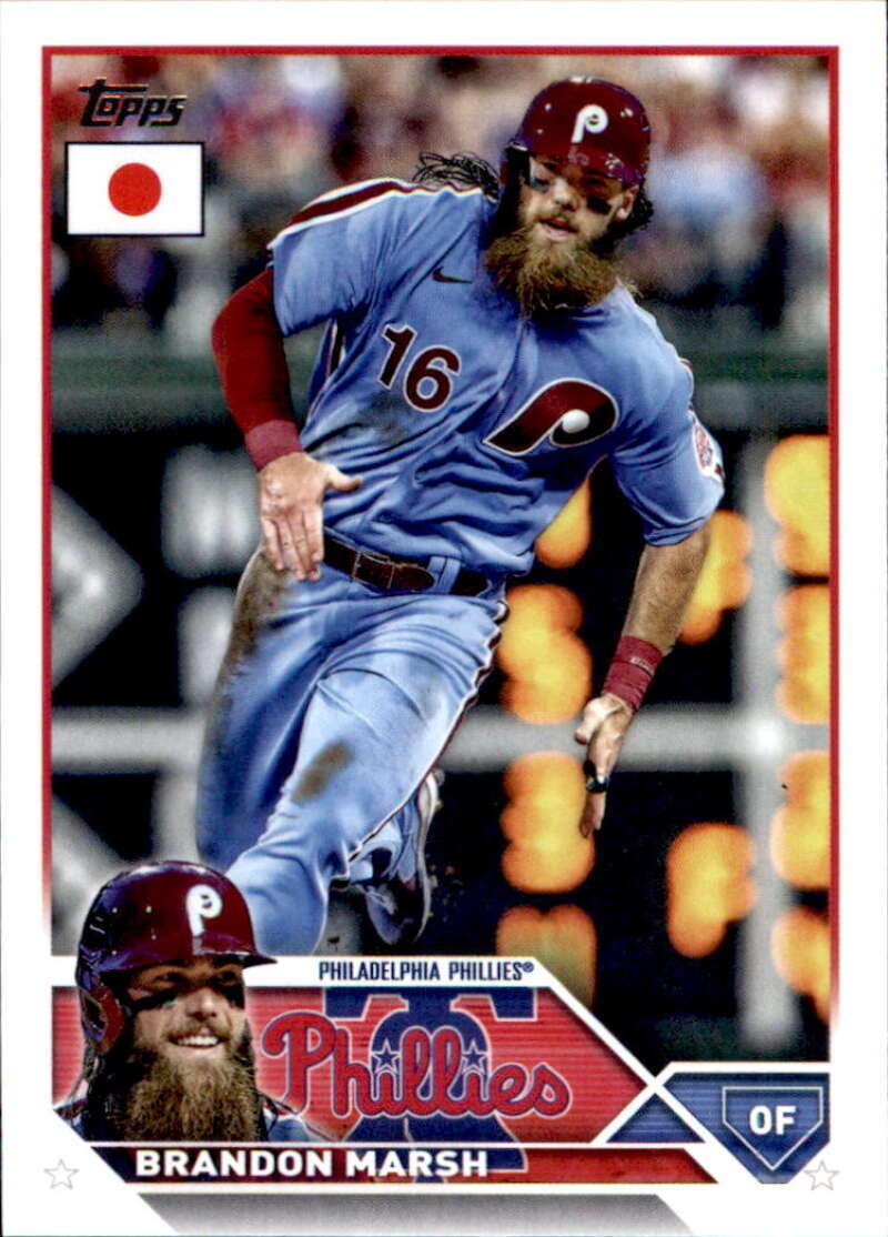 2023 Topps Japan Edition #64 Brandon Marsh Philadelphia Phillies