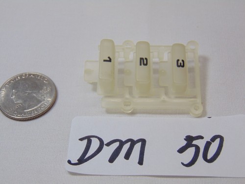 JVC XL-MV33B Video/CD Player Replacement Part Push Button 1 2 3 Cd Select
