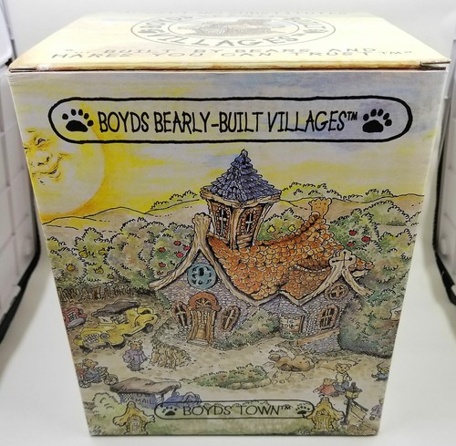 Boyds Bears BAILEY'S COZY COTTAGE PREMIER EDITION w/Box COA Collectible Figurine - Picture 11 of 12