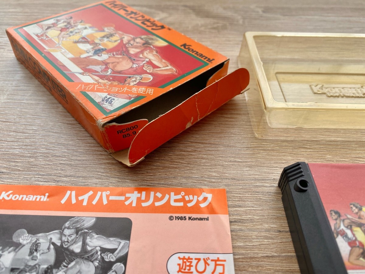 コナミ　ハイパーオリンピック　コンパネ　1P 2P 7.jpg
