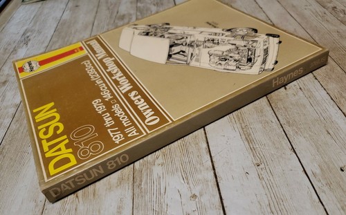Haynes Owners Workshop Manual 1977 thru 1979 Datsun 810 All Models 146 cu in 367 - Bild 5 von 7