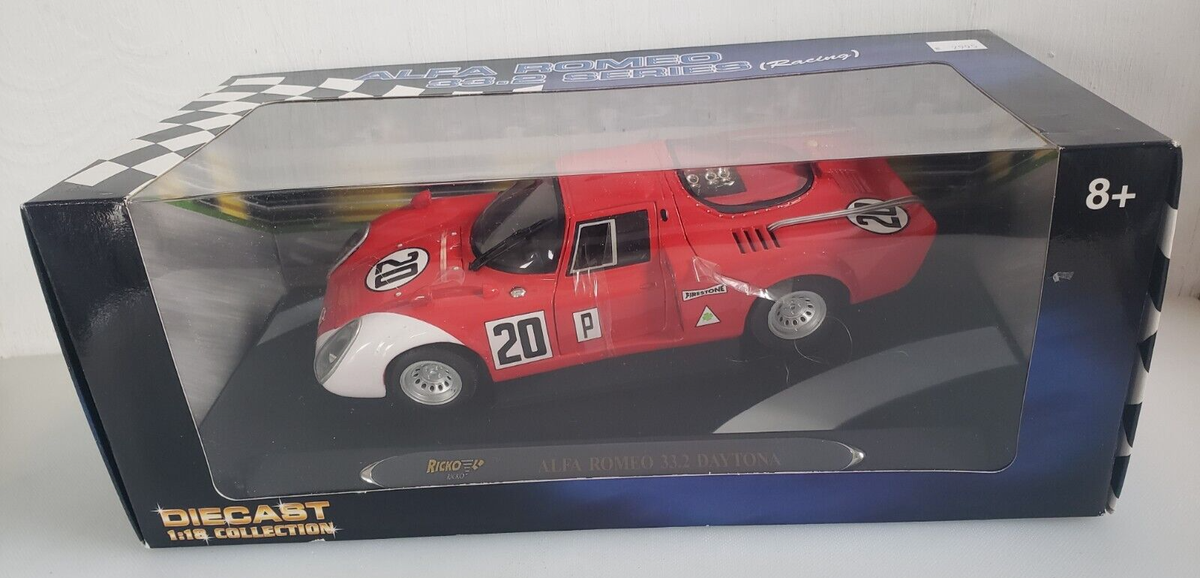 1/18 Ricko アルファロミオ 33.2 DAYTONA 1:18 RICKO ALFA ROMEO 33.2 DAYTONA | eBay