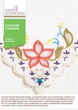 Anita Goodesign Cutwork Corners Embroidery Machine Designs CD