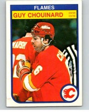 1982-83 O-Pee-Chee #41 Guy Chouinard  Calgary Flames V57359