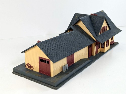 POLA AHM Rico Station Vintage HO Scale Building Built #2 - Picture 3 of 11