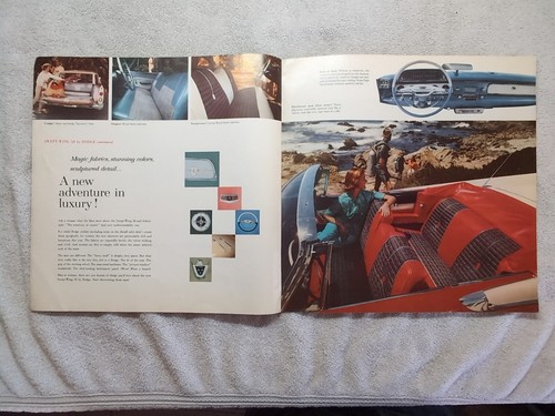 Dodge Swept Wing 58 1958 folleto de ventas anuncio botón transmisión - Imagen 6 de 7