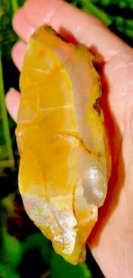 Natural EthiopianOpal Play Of Color Facets Rough  Wet Rock  X-Large 150 Grams