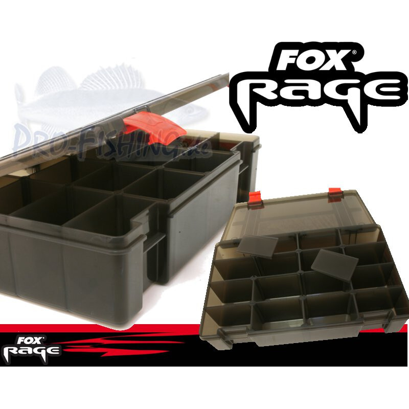 Коробка для хранения Fox Rage Stack N - 16 отделений - Большая глубокая Angelbox Kderbox 5690₽