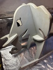 ELEPHANT ROCKER WOOD VINTAGE RIDING CHILD ROCKING SEAT HOLDING LG EARS 35  x23x13