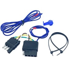 4 To 5 Pin Trailer Wiring Converter Universal Connector For Truck Boat Trailer