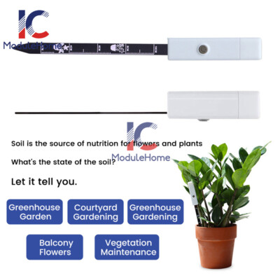 Soil Moisture Smart Sensor Soil Humidity Tester Water Shortage Planting Detector