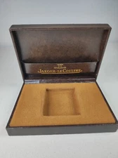 Jaeger-LeCoultre Vintage Genuine Watch Box Case 1980, Rare, Swiss-Made (Geneva)