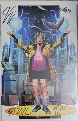 Oddly Pedestrian Life of Christopher Chaos #1 Signed All Creators Phil Jimenez