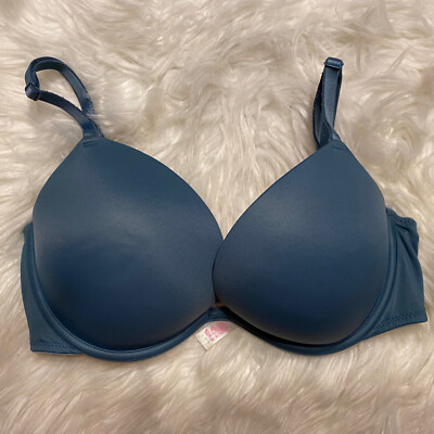 ■新品■Victoria’s secretPINKプッシュアップバンドゥ 32C Victoria Secret Push Up Strapless Bra 32C Underwire Sequins