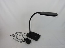 LED Touch Lamp/Desk Lamp-Black- 3 Settings-USB Charging-Bendable-IVY-40BK-EUC