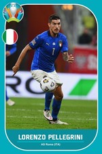 363438 Euro2020 Soccer Italy #7 Lorenzo PELLEGRINI Poster