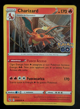 Carta Pokemon CHARIZARD 010/078 Pokemon GO Holo STAMPED Rara ITA Near Mint 2022