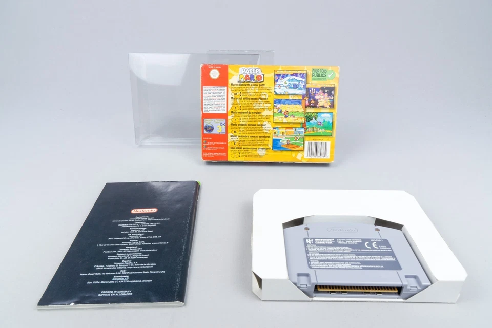 Nintendo 64 *Paper Mario* N64 OVP mit Anleitung - Bild 2 von 4