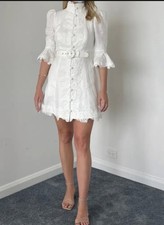 LIKE NEW-ZIMMERMANN High Tide Applique Mini Dress Size 2 AUS 12 US 8