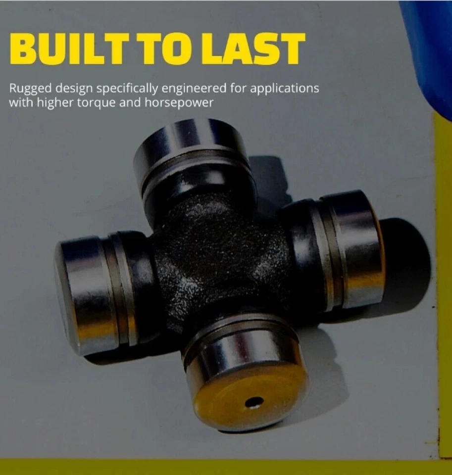 Set of 2 Universal Joints MOOG Front L/R for Dodge RAM 1500 2500 3500 Pick Up! - Image 4 of 4