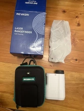 Revasri NK-1000 Golf Range Laser Finder White