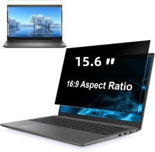 15.6 Inch 16:9 Laptop Privacy Screen Filter, Anti Scratch Anti Spy Anti Glare Pr