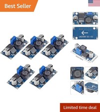 Versatile 5-Pack LM2596 Buck Converter Modules - Adjustable 3-40V to 1.5-35V