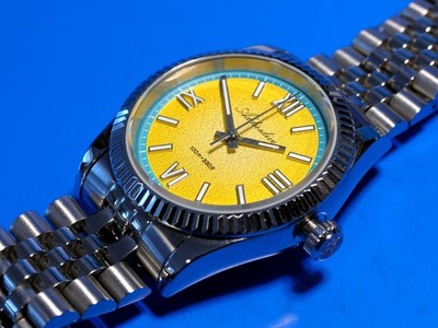 ADDIESDIVE AD2535 Unisex Armbanduhr (35mm), Seiko-Quarzwerk VH31, TOP Zustand!