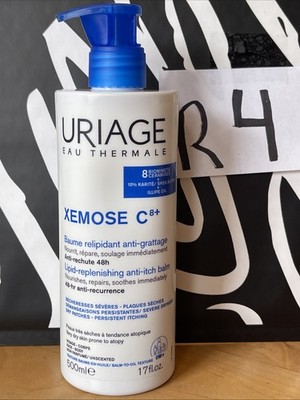 URIAGE Xemose C8 + LIPID-REPLENISHING ANTI-ITCH BALM 48hr 500ml/17oz  NEW