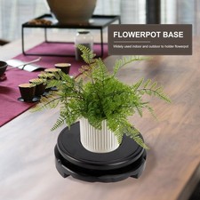 Wooden Round Display Base for Vase Flower Pot Decorative Stand