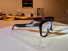 Oakley Froskin OX8131-0554 Black Square Plastic Eyeglass Frames with Case