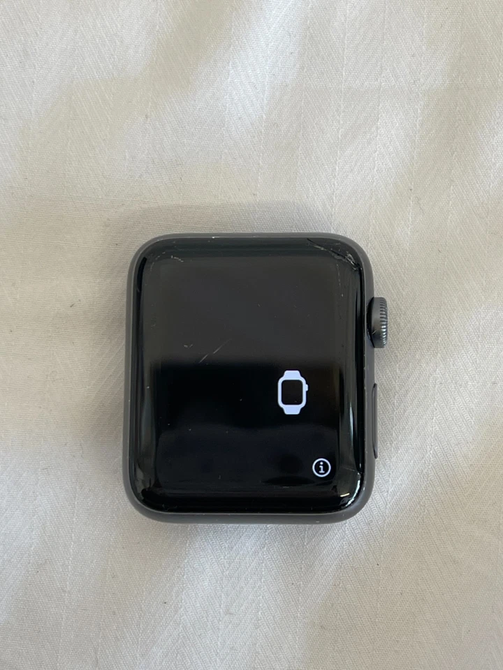 Apple Watch Series 3 with Original Box Strap Not Included Anthracite Black Nike - Image 4 of 4