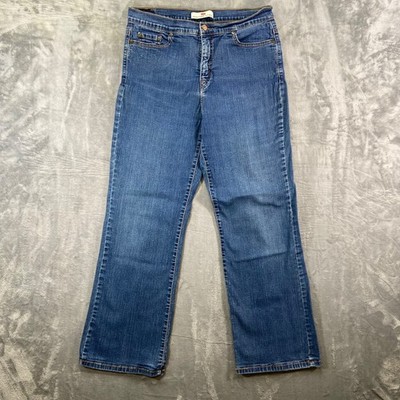 Levi's 512 Perfectly Slimming Bootcut Jeans Women's Size 14 Blue Denim