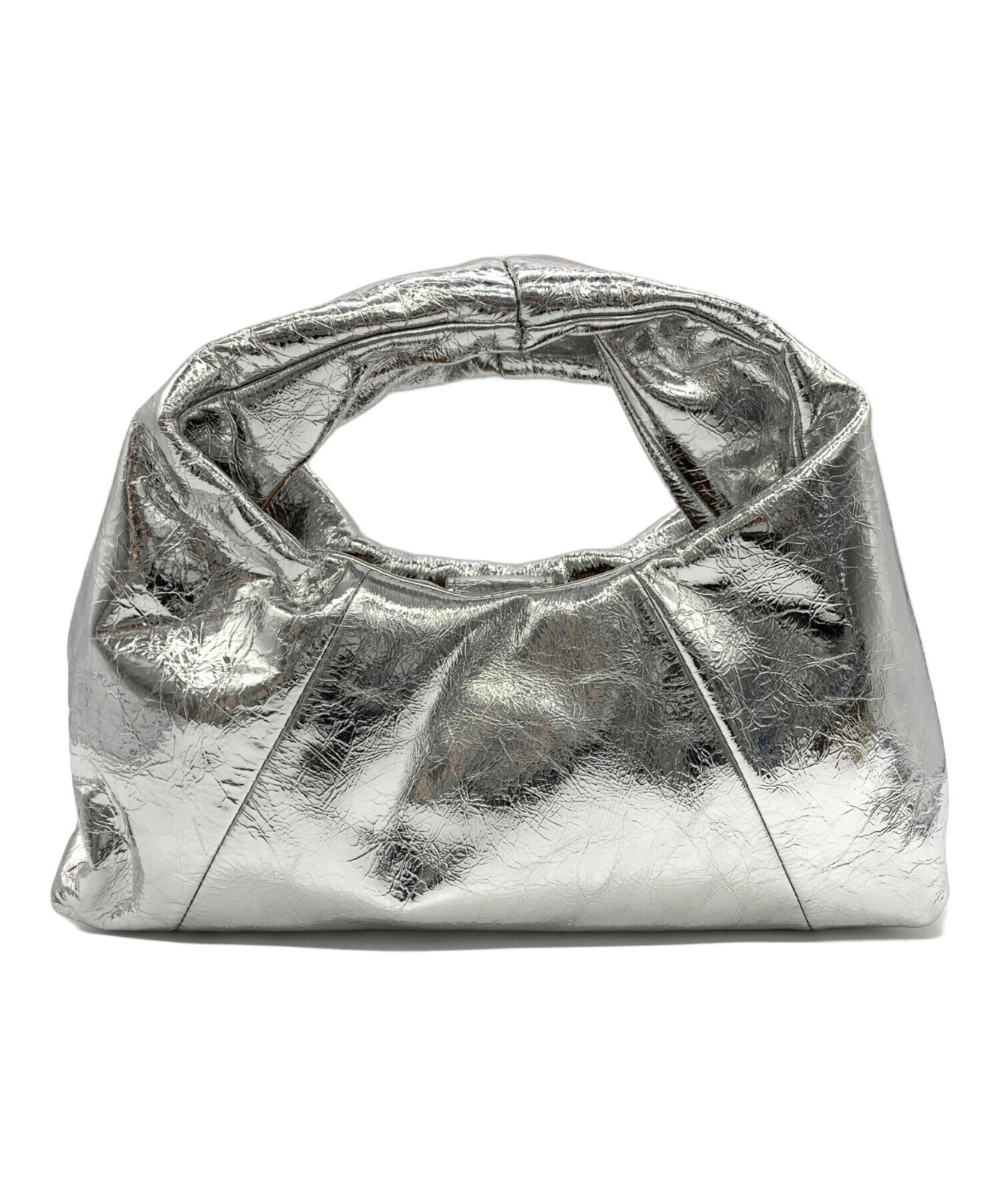 Ameri medi triangle glitterbag  Silver color - image 1