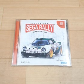 Sega Dreamcast console bundle with Japanese Game Sega Rally NTSC-J