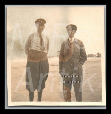 Foto, Nachl. Fliegering.Pelletier, Flugingenieure am..., DVS List/Sylt, L307L