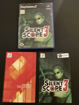 Silent Scope 3 (Sony PlayStation 2, 2003) - PS2 Spiel USK 18 mit Anleitung