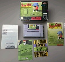 The IREM Skins Game (Super Nintendo SNES, 1992) CIB Authentic