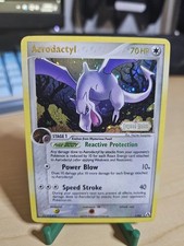 Pokémon TCG Aerodactyl Holo Rare EX Legend Maker 1/92 Stage 1 70 HP 2006 English