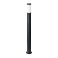 Stehleuchte Standleuchte Wegeleuchte AußEnlampe Edelstahl Schwarz IP44 H 110 Cm