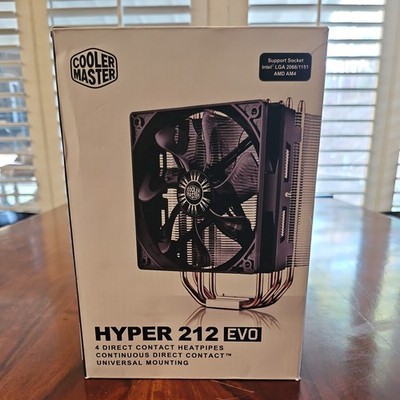 Cooler Master NEW Hyper 212 EVO - CPU Cooler RR-212E-20PK-R2 for Intel LGA AMD