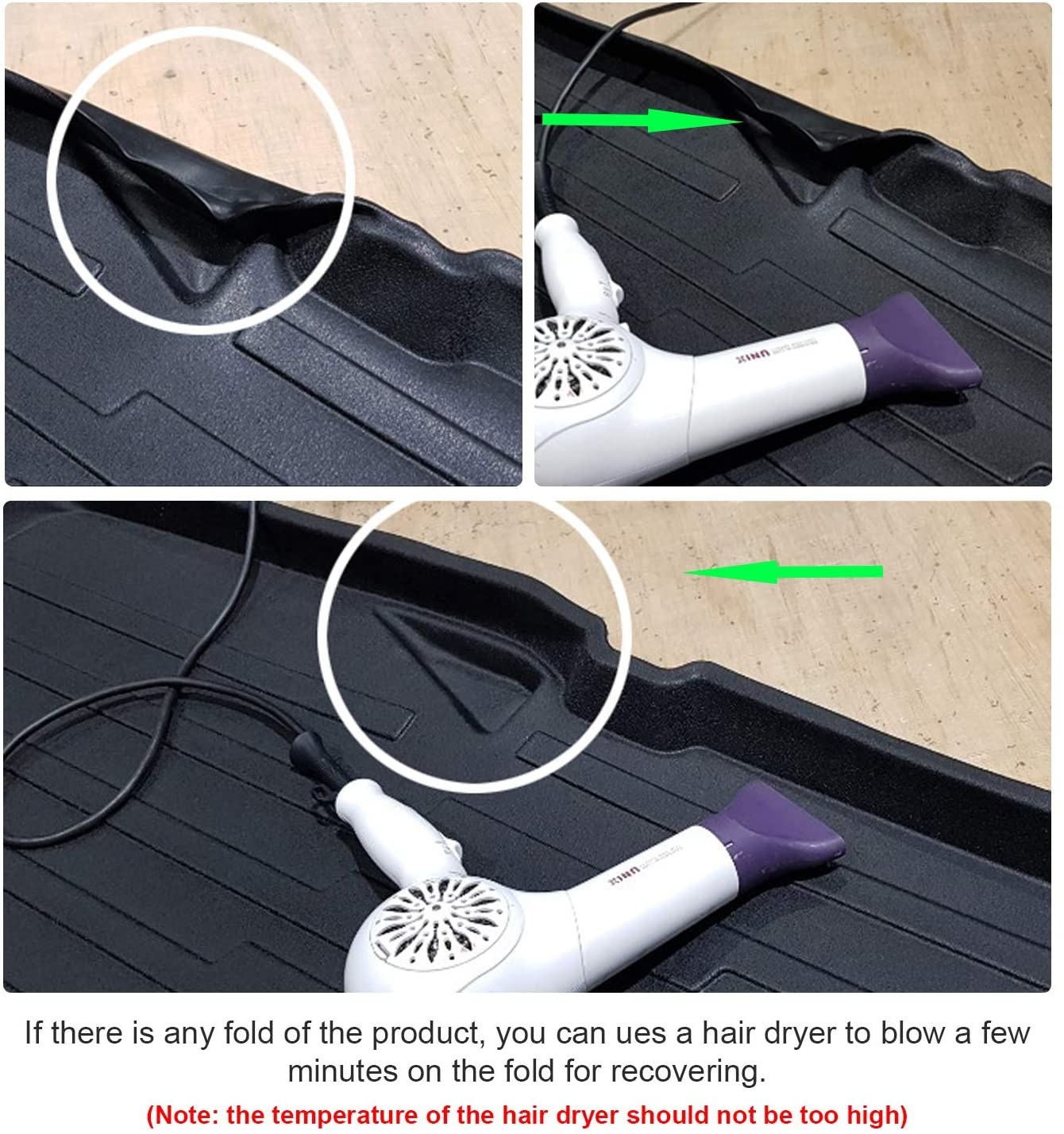 Set for 2025 2026 BMW X3 xDrive30/M50 TPO Waterproof Cargo Trunk Liner Floor Mat