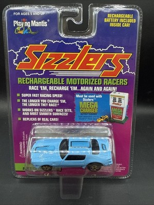 1996 Playing Mantis Sizzlers LITE BLUE 1970 FIREBIRD TRANS AM  Sealed Rechargeab